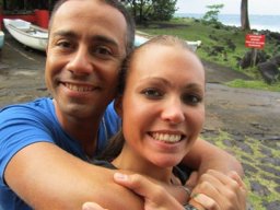 Visite de la petite cousine !